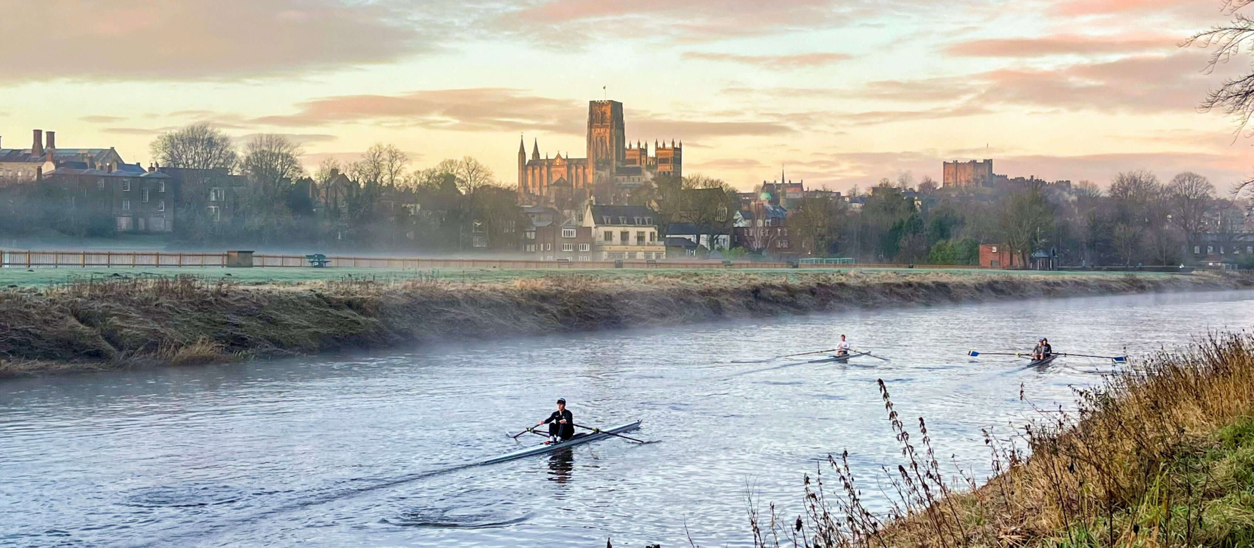 Durham river surrounded by trees